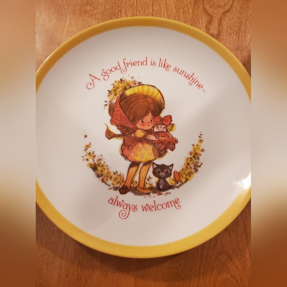 Vintage 1973 Gibson “Keepsake” Collectors Plate - A Good Friend is Like Sunshine